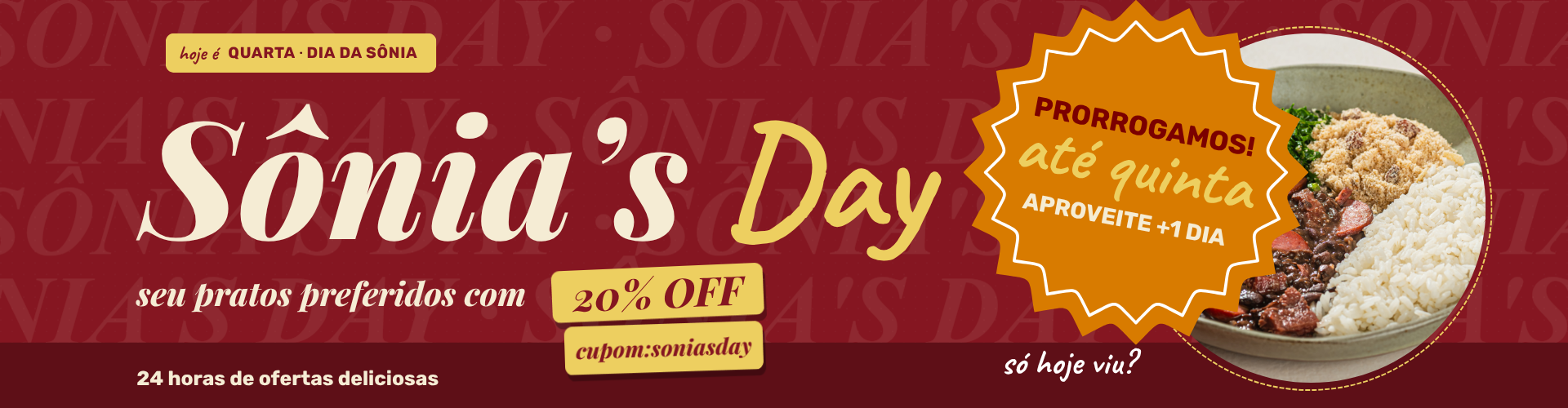 Sonia's Day Prorrogado