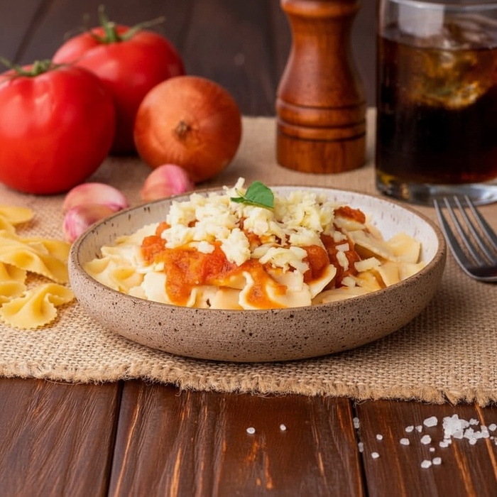 Gravatinhas ao Sugo