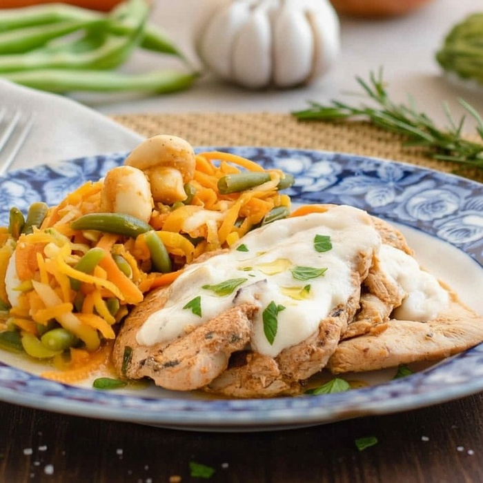 Frango ao Molho de Ervas Cetogênico