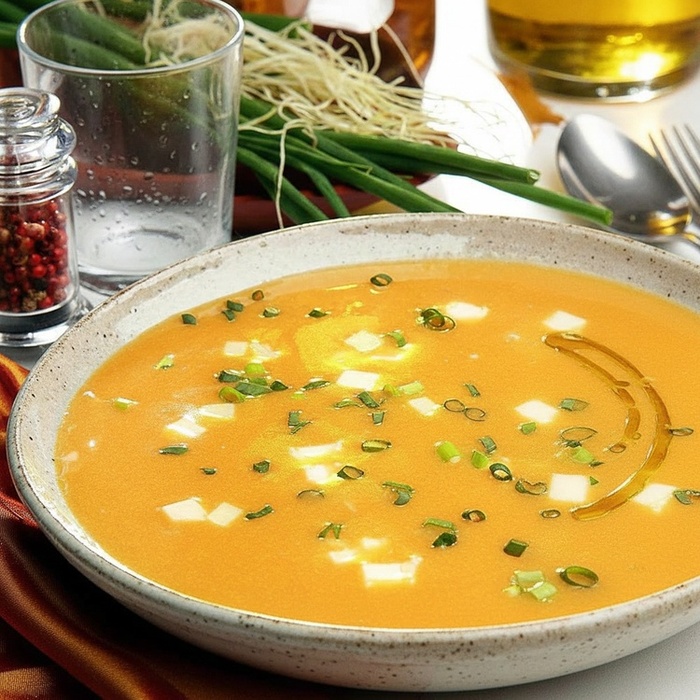 Sopa Tropical de Abóbora