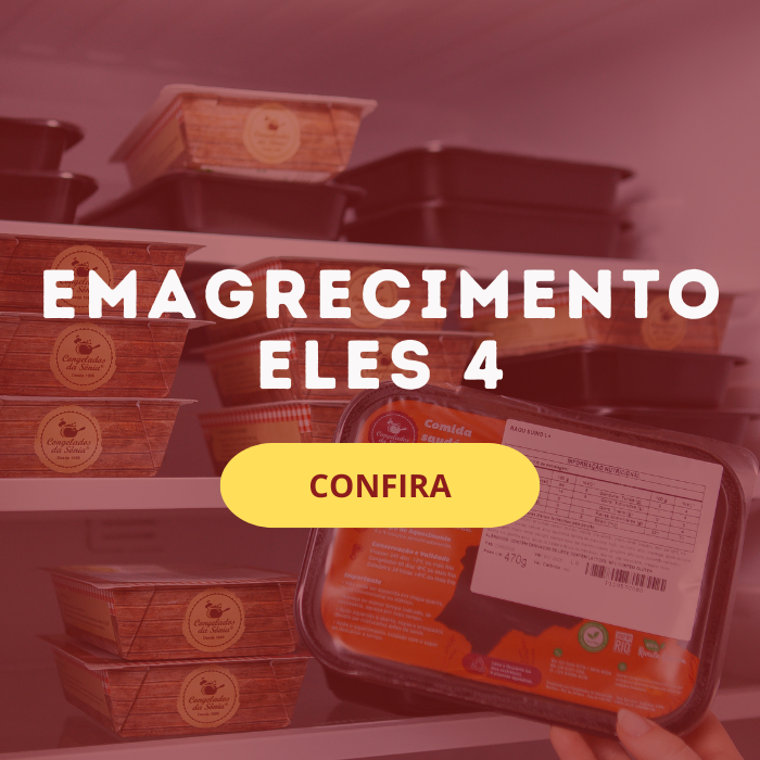 Kit de Marmitas para Emagrecimento Eles - Semana 4