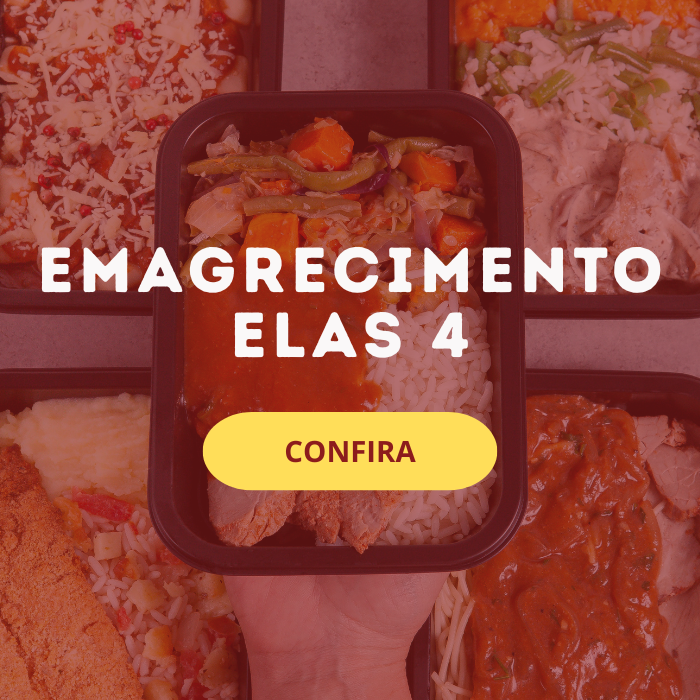 Kit de Marmitas para Emagrecimento Elas - Semana 4