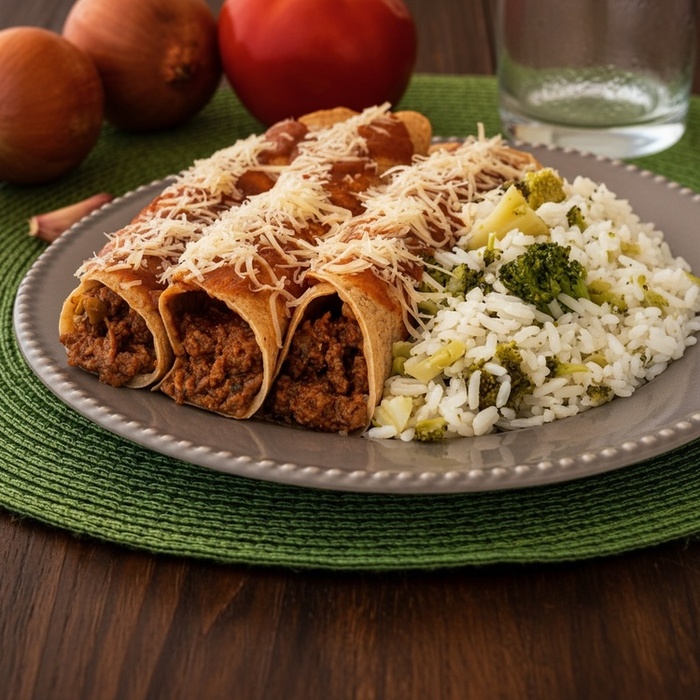 Panqueca de Carne L+