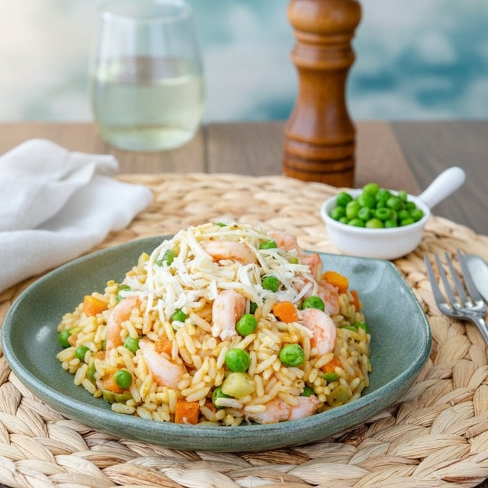 Risoto de Camarão