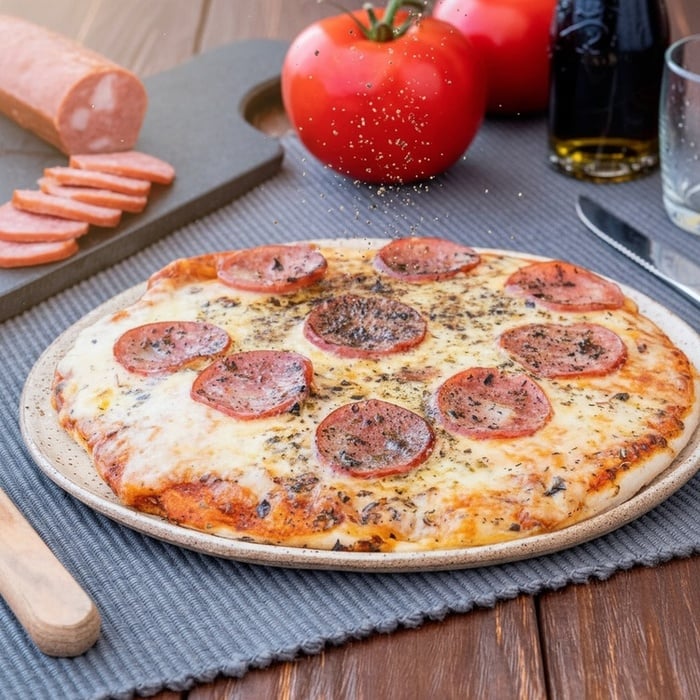 Pizza Calabresa sem Glúten