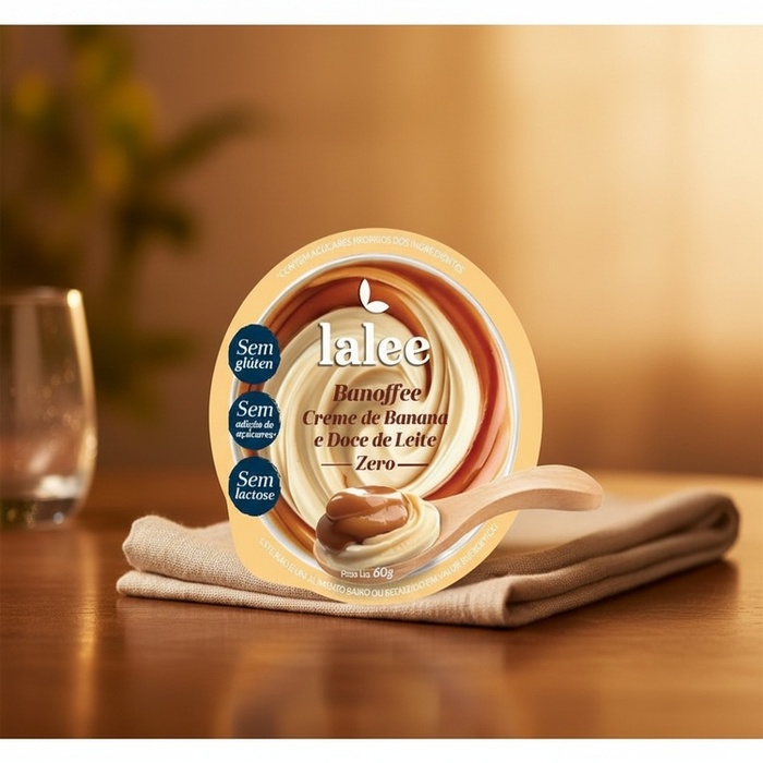 Lalee - Banoffe Creme de Banana e Doce de Leite