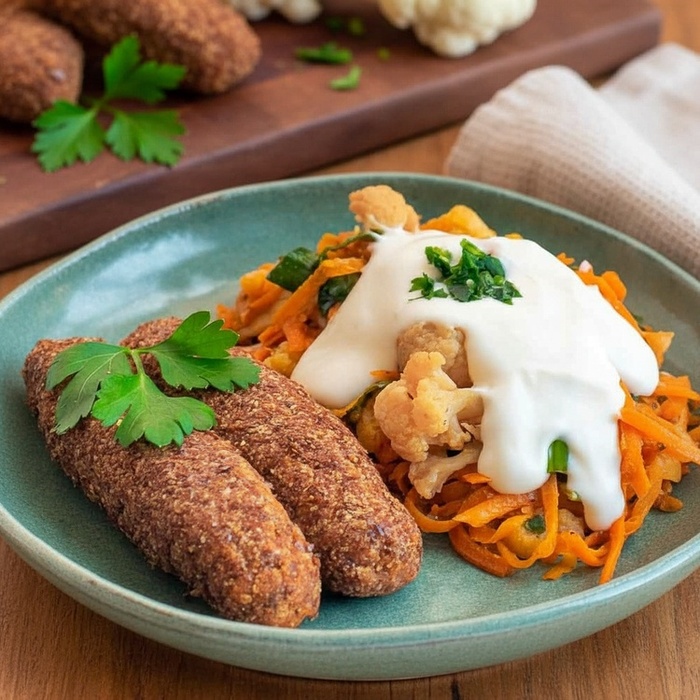 Croquete na Crosta de Linhaça