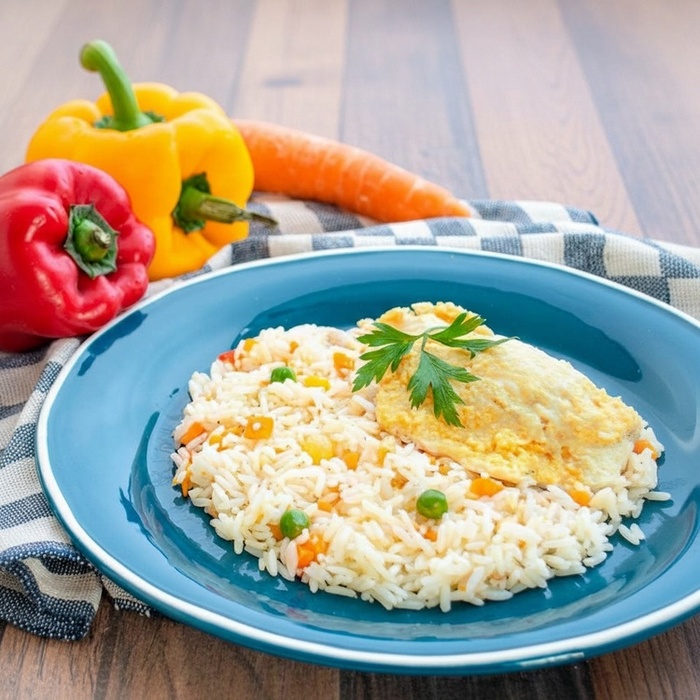 St Peter Empanado e Arroz à La Grega