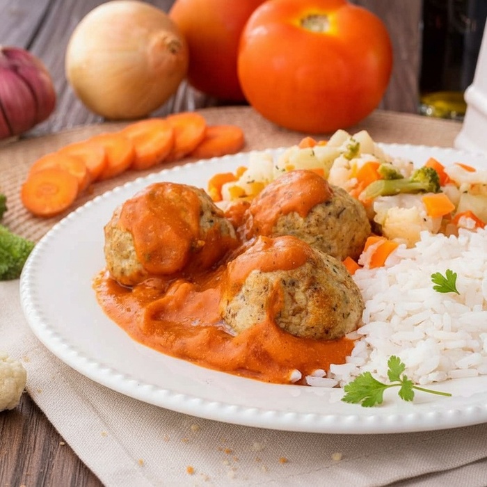 Almôndegas de Frango L+
